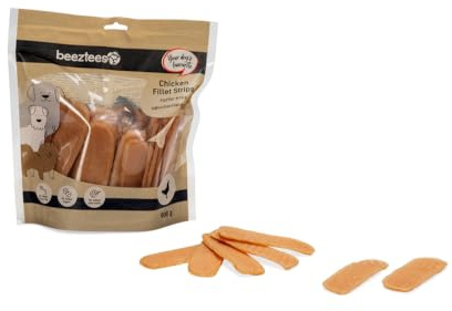 Beeztees Hähnchenfilet Streifen, Hundesnack, 900 g