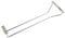 Dianoo 35cm Wein Glas Zahnstangen, Stemware Zahnstangen, rostfreier Stahl Bar Zuhause Tasse Glas Halter, Wein Glas Gestell Aufhänger, unter Kabinett Wein Glas Stemware Gestell Halter, 1 Reihen