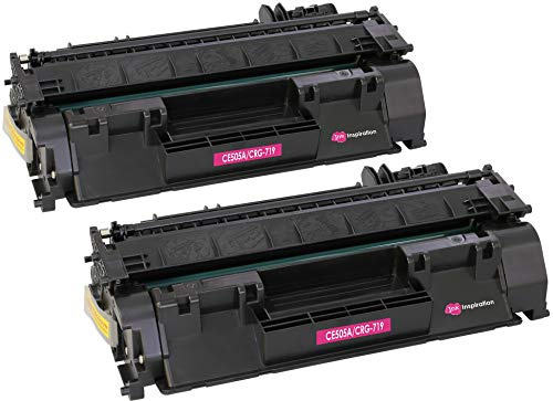 Ink Inspiration 2 Premium Toner für HP LaserJet P2030 P2033 P2034 P2035 P2035N P2050 P2055 P2055D P2055DN P2055X CE505A 05A Canon LBP-6300DN LBP-6310DN LBP-6650DN LBP-6670DN CRG 719 | 2.300 Seiten
