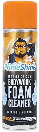 Tru-Tension | Motorcycle Bodywork Foam Cleaner | Waterless Snow Foam Spray | Motorcycle Tools & Accessories | 500ml