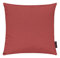 Magma Kissenhülle FINO - 40 x 40 cm - 2er Set - Hülle mit Reißverschluss - einfarbig - knitterarm und fest - waschbar, Farbe:Magma_Coralle_059