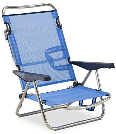 Solenny - Chaise 81x62x14 cm Bleu