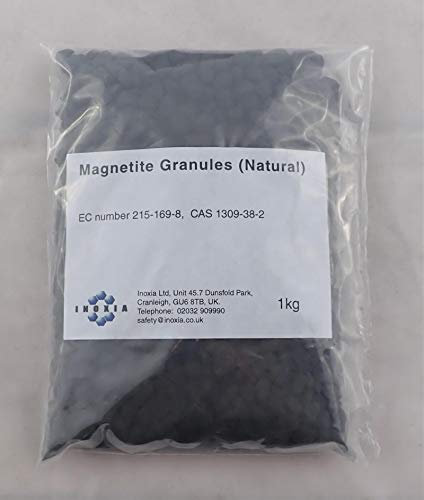 Magnetit-Pulver, Typ: Granulat, Gewicht: 1 kg, von Inoxia