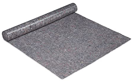 2 x Malervlies, Abdeckvlies Rolle, je 1 m x 25 m = 25m², rutschfest, wasserabweisend, 180g/m², Streichen, Umzug, grau