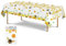 WERNNSAI Bienen Party Tischdecke - 1 Stücke 137 x 274cm Bienen Geburtstags Partyzubehör für Kinder Mädchen Baby Dusche Bienen Thema Party Dekoration Große Bedruckte Tischdecke