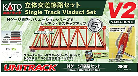 Kato Gleis Ergänzungs-Set Variation V2 | UNITRACK | Spur N #7078632