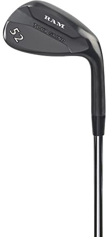 Ram Golf Tour Grind Premium Golf Wedge, Black, 50