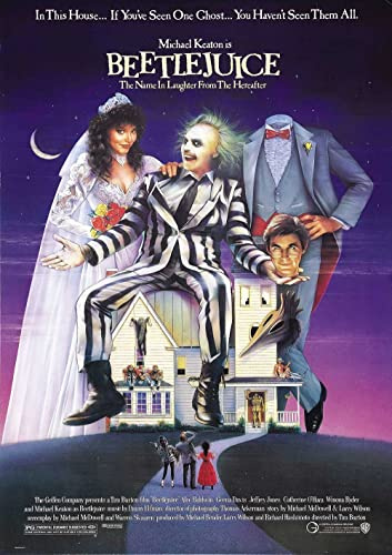 Beetlejuice Poster/Print/Picture Satin Photo Paper - A2-420mm x 594mm