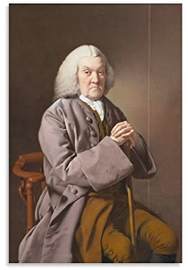 Richard Gildart von Joseph Wright of Derby Artworks Bilddruck Poster Wandkunst Gemälde Leinwand Dekor Heimposter 50 x 75 cm