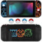 DLseego Funda Compatible con Switch, Funda Protectora de TPU Blando, con 2 Fundas Blandas para Joycon y 4 Fundas de Agarre para el Pulgar, Absorción de Impactos Anti-arañazos, Elfos