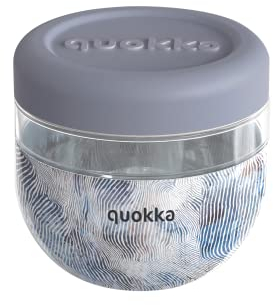 Quokka RECIPIENTE COMIDA MS CON FUNDA DE SILICONA BUBBLE ZEN 770 ML