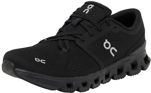 On Cloudnova X Herren-Sneaker, Schwarz/Eclipse, 48 EU