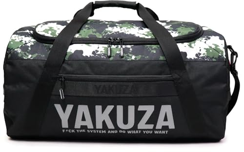 Yakuza Unisex Tweak Weekender Sporttasche, Schwarz/Camouflage, Einheitsgröße