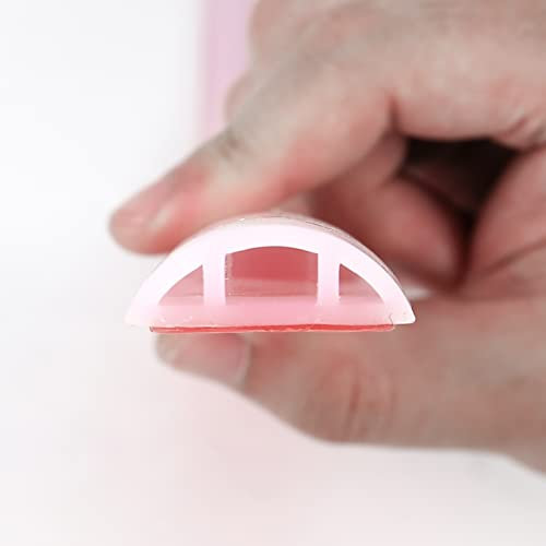 Btstil Shower Threshold Water Barrier, Silicone Wet Floor Barrier Seal Strip, Shower Threshold Water Dam, Wet and Dry Separation Water Stopper Strip for Kitchen Countertop (39 Inch/1M, Transparent)