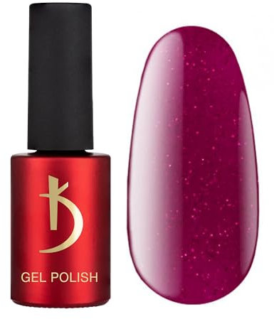 UV Nagellack Gel für Nägel - Sparkle Red - Gel Nail Polish UV-LED -7ml- langlebig - Glanz Maniküre - DIY Nageldesign - Farbe GelNägel Manicure