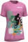 HULG Fahrradtrikot Damen Kurzarm,Women's Jersey Mountainbike-Trikot,100% Hochwertiges Polyester, Schnell Trocknend, Atmungsaktiv, Geeignet Für Radfahren/Multisport (M,Style-04)
