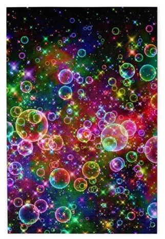 Bunte Regenbogensterne, buntes Holzpuzzle – herausforderndes Bilder-Puzzle-Spiel für Erwachsene und Puzzle-Enthusiasten – 1000-teiliges interaktives Puzzle