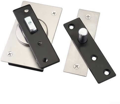 für 360 Grad drehbares Türscharnier, 90 Grad Türscharnier, Edelstahl-Türschacht-Scharniere, Drehscharniere aus Holz, Drehscharnier