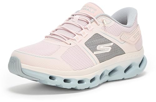 Skechers Women's Go Walk Glide Step 2.0 Elektra Trainer, Pink, 7.5 UK