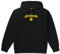 Borussia Dortmund Unisex BVB Hoodie, Exklusiv, Schriftzug Und Emblem, Kapuzenpullover, Schwarz, L EU