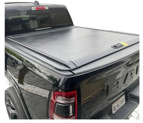 Rollladendeckel Pickup Tonneau-Abdeckung Kompatibel for Ram 1500 F150 F-150 Ranger Tundra Tacoma Hilux Dmax L200 Navara