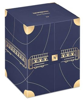 NESPRESSO ORIGINAL Adventskalender 2024, 24 Kaffeevariationen + 1 Überraschungsgeschenk, Kompatibel mit ORIGINAL Kapselmaschinen, Geschenk für Kaffeeliebhaber