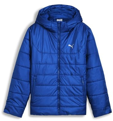 PUMA Unisex Kinder Ess Hooded Padded Jacket Mantel (1er Pack)