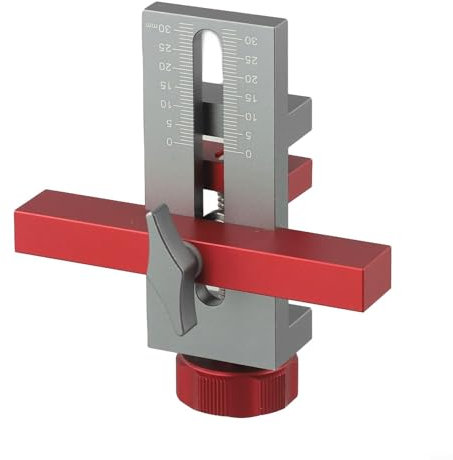 Besshepplo Door Panel Fixer Adjustable Cabinet Door Mounting Jig Tool Aluminum Alloy Cabinet Hardware Jig For Seamless Installation Of Face Frame Cabinets(A)