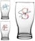 Personalised Pint Glass Initial and Name Custom Birthday Christmas Lager Beer Cider Gifts for Her Him Girl Boy Women Men Bestie 18th 21st 30th 40th 50th 60th 70th 80th Party Present Secret Santa Idea