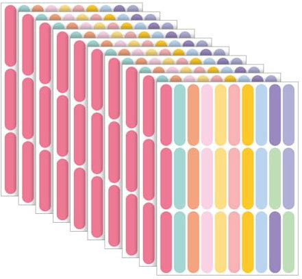 300 Stück bunte Konfetti-Wandaufkleber, kleine Streu-Wandaufkleber, abnehmbare Fensteraufkleber, wasserdicht, Vinyl, Raumaufkleber, dekorative Pastell-Wandaufkleber für Jungen und Mädchen