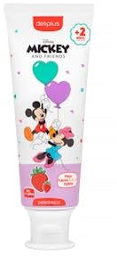 Dentífrico infantil + 2 años sabor fresa Tubo 75 ml Pack 2