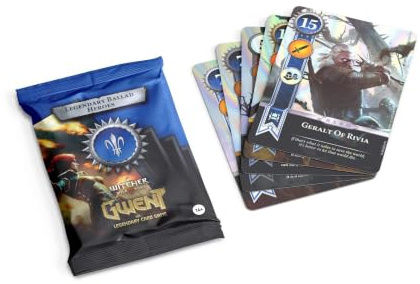 No Loading Games Gwent: 10 Legendary Ballad Northern Realms Collectible Card Game, 10-Card Booster Pack