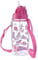 Puckator Enchanted Rainbows Unicorn - Kids Drinks Bottle with Straw - Reusable Water Bottle for Girls and Boys with an Attached Long Strap - Bpa Free - for School Nursery - Cute Design - Pp 450ml