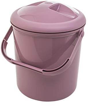 Rotho Babydesign Seau à Couches, 10 L, Dès La Naissance, Bella Bambina, Fantastic Mauve (Rose Foncé), 20021 0288