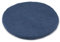 feelz Sitzkissen rund Filz Verschiedene blau-töne 100% Wolle 35 cm Höhe 2-3 cm Handarbeit (Persisch Blau)