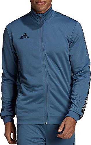 adidas Men's Tiro 19 Soccer Track Jacket (Tech Ink/Black, Medium)