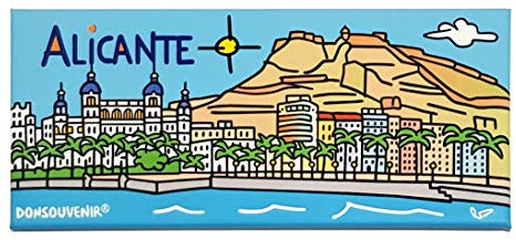 ALICANTE FRIDGE MAGNET. MODEL: WATERFRONT
