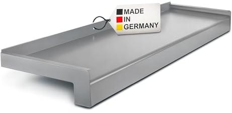 TJ Fensterbank Außen Aluminium Anthrazit/Ausladung 90mm / versch. Längen/Alu Fensterbank Außen/Fensterbrett Außen Made in Germany