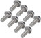 Boulons à vis,boulon à tête hexagonale M10x1, 5 à bride A2‑70 avec joint pour le travail du bois(M10*25)