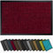 Gentle North Hochwertige Fußmatte rot schwarz 40x60cm groß für Innen & Außen - Schmutzfangmatte rutschfest, waschbar & wetterfest - Fussmatte für Eingangsbereich & Aussenbereich - Läufer Flur dünn