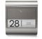 Banjado® Personalisierter Briefkasten Mit Graviertem Namensschild in Silber - Edelstahl 38x43x12cm - Mit Hausnummer, Namen & Motiv Gravur 4 - Mit Zeitungsfach
