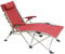 Klappbarer Campingstuhl, tragbarer Zero-Gravity-Loungesessel, Liegestuhl für Terrasse, Pool mit Kissen