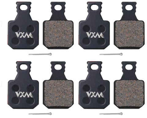 Bamyli 4 Pairs Disc Brake Pads for MAGURA MT7 MT5 MT8 Semi-Metallic Bicycle Disc Brake Pads,Noise Reduction,Wear Resistance and High Temperature Resistance