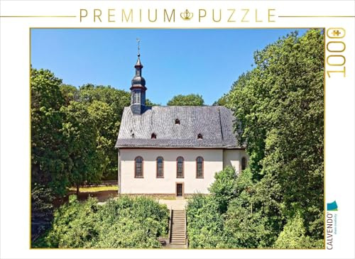 Puzzle · Erbaut aus Dankbarkeit über die Rettung vor der Pest | Bergkapelle in Hofheim von 1773 · Aus der Serie Taunus, deine Kirchen · 1000 Teile · Lege-Größe 64 × 48 cm · CALVENDO Puzzle