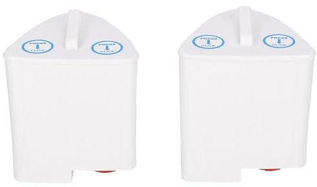 ensipart Wasserfilter Set für Dampfbügeleisen und Dampfreiniger kompatibel mit Tefal XD9030E0 Set aus 2 Wasserfilter