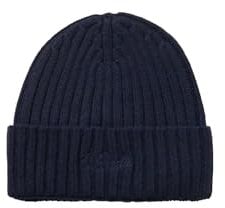 Saint Barth MC2 MC2 CAPPELLO DA UOMO IN CASHMERE A COSTE BLU NAVY - UNI