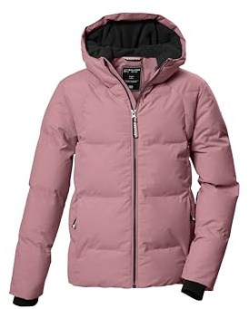 Killtec Mädchen Kow 357 Grls Qltd Jckt Steppjacke/Winterjacke mit Kapuze