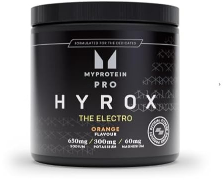 Myprotein PRO x HYROX THE Electro | Advanced Electrolyte Orange Hydration Powder | 650mg Sodium & 300mg Potassium | Supports Hydration, Muscle Function & Recovery | Vegan-Friendly | 30 Servings