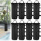 8 Stück Sandsack,Gewichte für Pavillon 50x20cm,Sandbag Pergola 600D Wasserdicht Oxford Stoff,Sandsäcke Pavillon für Jede Pop Up Pavillon Zelte Vordach Outdoor Patio