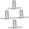 HAMPPLIES 4pcs Floor Mops for Hard Floor Cleaning Tool Replacement Broom Head Connector Pole Handle Adapter